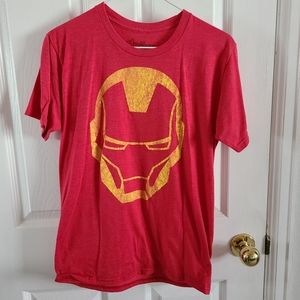 Small Avengers Iron Man Short Sleeve Shirt